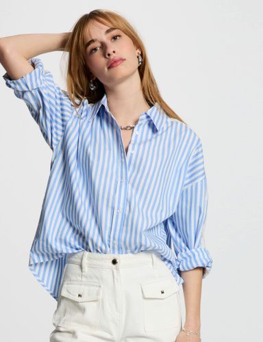Chemise manches longues rayée - Morgan - Modalova