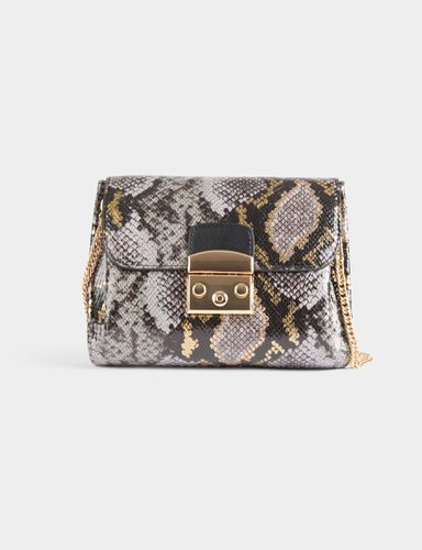 Sac pochette python - Morgan - Modalova