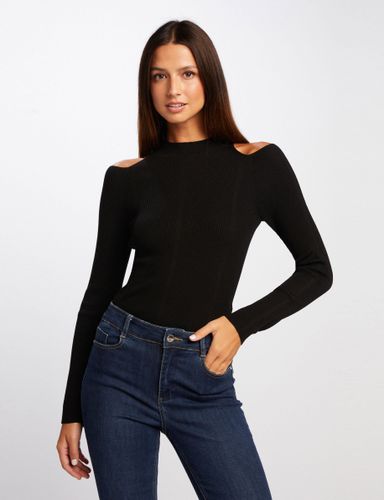 Pull manches longues avec ouvertures - Morgan - Modalova