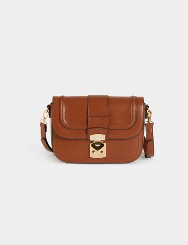 Sac en bandoulière camel femme - Morgan - Modalova