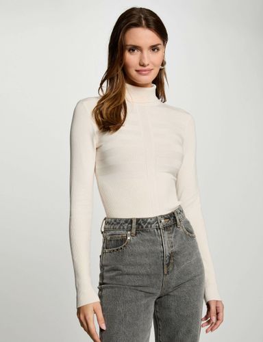Pull col roulé ajusté - Morgan - Modalova