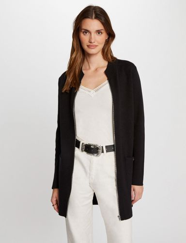 Gilet long manches longues - Morgan - Modalova