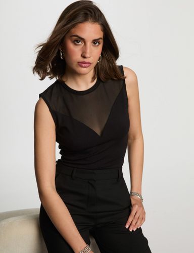 Débardeur sans manches noir femme - Morgan - Modalova