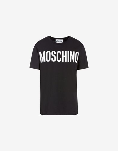 T-shirt En Jersey Avec Logo - Moschino - Modalova