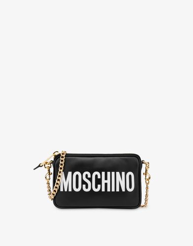 Sac À Bandoulière Avec Logo - Moschino - Modalova