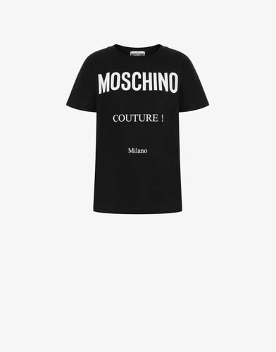T-shirt En Jersey Moschino Couture - Moschino - Modalova