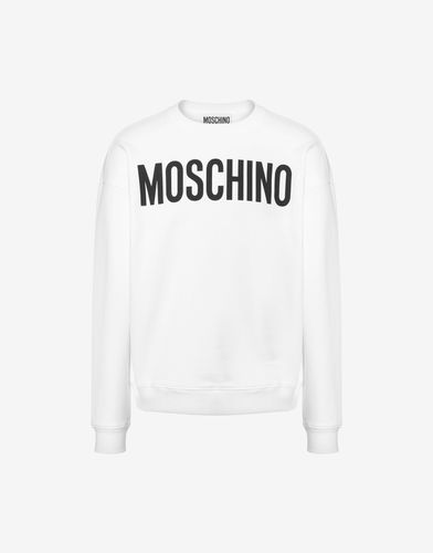 Sweat-shirt En Coton Avec Logo - Moschino - Modalova