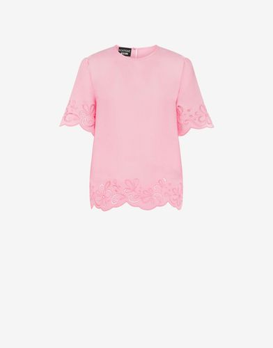 Blouse En Nylon Et Viscose Ajour - Boutique Moschino - Modalova
