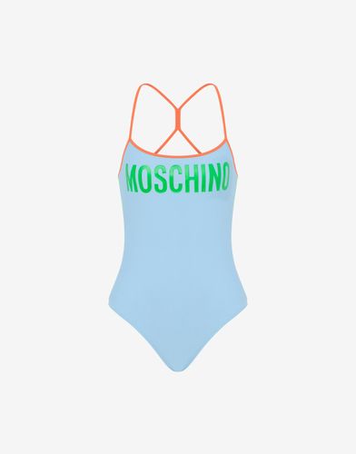 Maillot De Bain Une Pièce Logo Print - Moschino - Modalova
