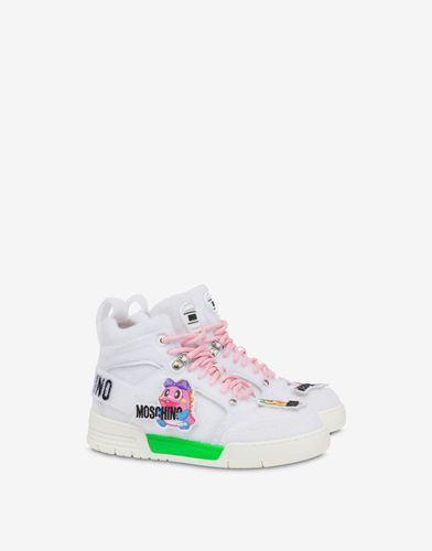 Sneakers Montantes Streetball Bubble Booble - Moschino - Modalova