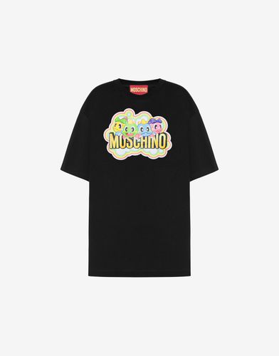 T-shirt Oversize À Imprimé Bubble Booble - Moschino - Modalova