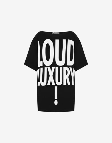 T-shirt En Interlock Loud Luxury! - Moschino - Modalova