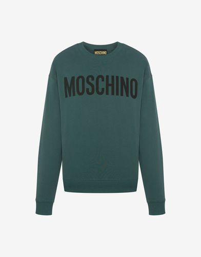 Sweat-shirt En Coton Biologique À Logo - Moschino - Modalova
