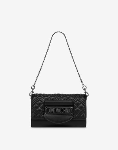 Mini Sac D’épaule Quilted Tab - Love Moschino - Modalova