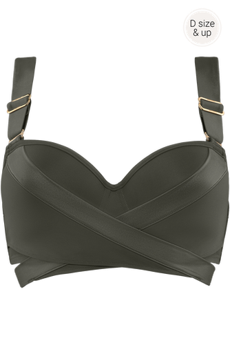 Cache coeur haut de bikini push-up | wired padded - Marlies Dekkers - Modalova