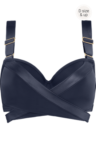 Cache coeur haut de bikini balconnet plongeant | wired padded - Marlies Dekkers - Modalova