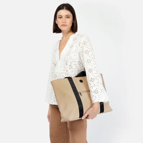 Austeru grand sac shopping en nylon avec pochette pour tablette - MISAKO - Modalova