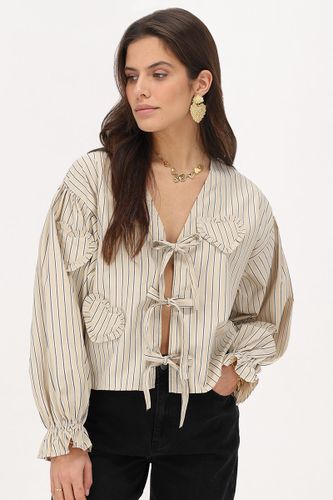 Blouse à rayures avec nœuds et cœurs | - My jewellery - Modalova