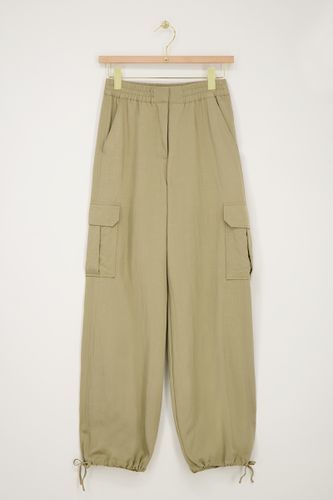Pantalon cargo avec taille élastique | - My jewellery - Modalova
