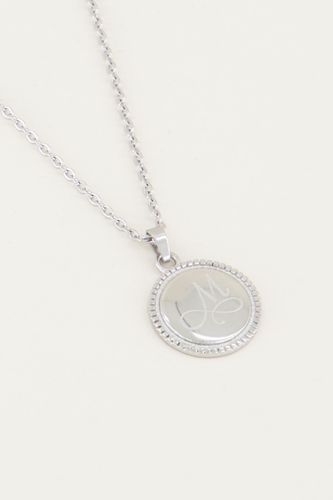 Collier avec pièce à initiale | - My jewellery - Modalova