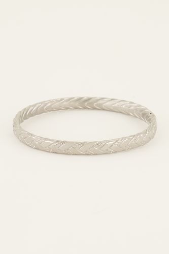 Bracelet jonc tressé minimaliste | - My jewellery - Modalova