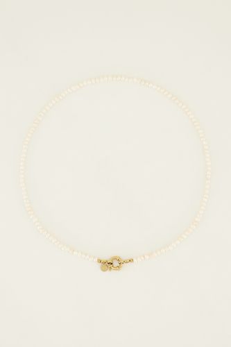Collier avec perles nacrées et fermoir | - My jewellery - Modalova