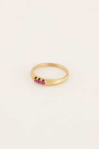 Bague trois pierres very berry | - My jewellery - Modalova