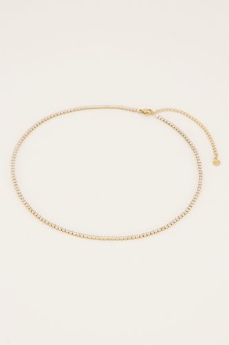 Collier MOOD avec cristaux transparents | - My jewellery - Modalova