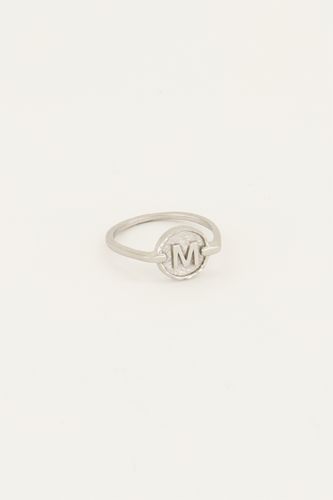 Bague avec initiale encerclée | - My jewellery - Modalova