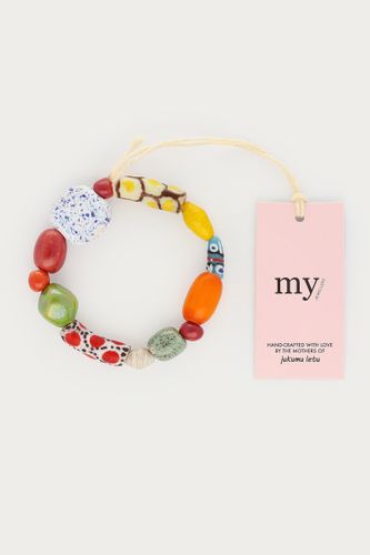 Bracelet de perles fantaisie multicolores Jukumu | - My jewellery - Modalova