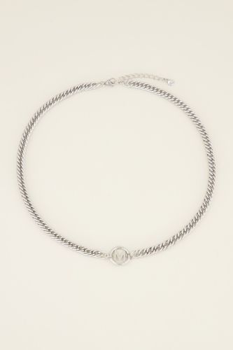 Collier avec initiale Chunky | - My jewellery - Modalova