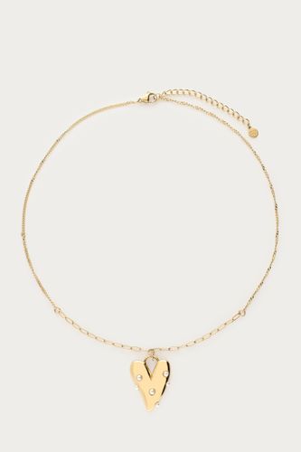 Collier coeur à perles fantaisies | - My jewellery - Modalova