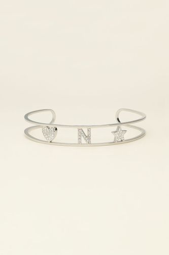 Bracelet jonc ouvertà initiale | - My jewellery - Modalova
