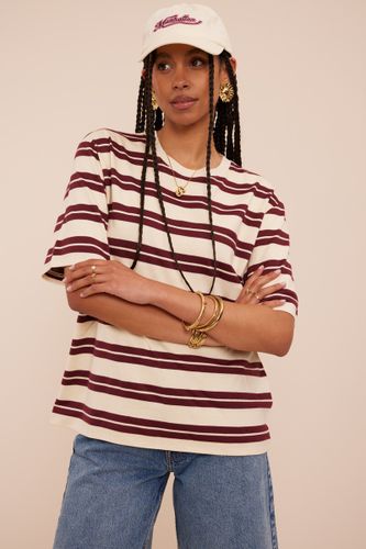 T-shirt oversize à rayures | - My jewellery - Modalova