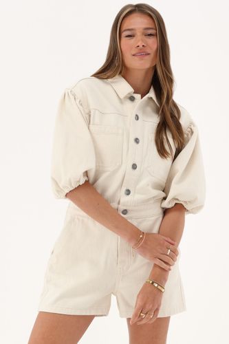 Combinaison en denim avec manches bouffantes | - My jewellery - Modalova