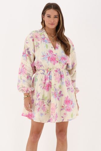 Robe fleurie à manches larges | - My jewellery - Modalova