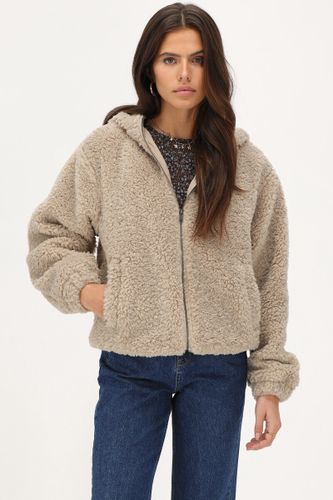 Veste teddy avec capuche | - My jewellery - Modalova