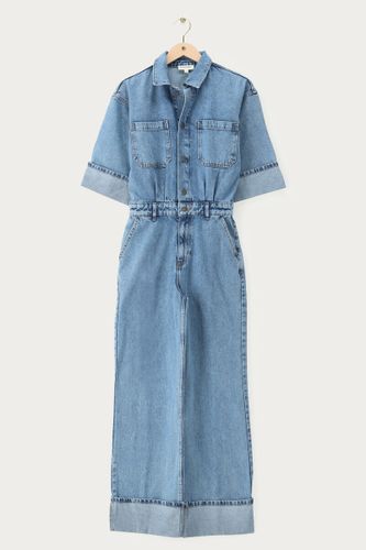 Combinaison en denim à revers | - My jewellery - Modalova