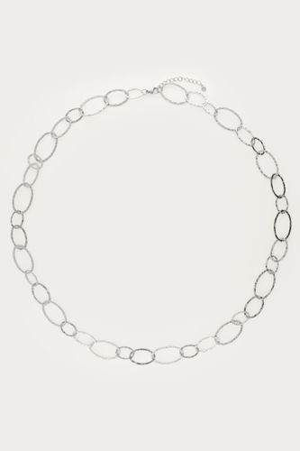 Sautoir Bold à maillons ovales « martelés » | - My jewellery - Modalova