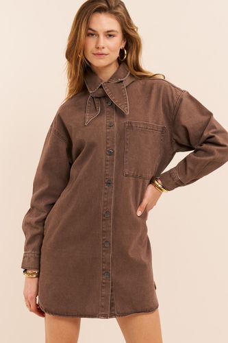 Robe en jean à nœud | - My jewellery - Modalova