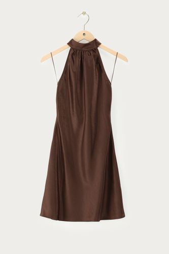 Robe satinée avec nœud | - My jewellery - Modalova