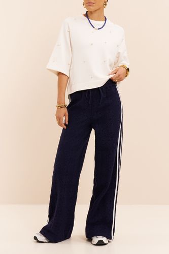 Pantalon en dentelle à bandes latérales | - My jewellery - Modalova