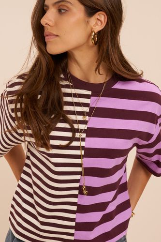 T-shirt boxy à rayures | - My jewellery - Modalova