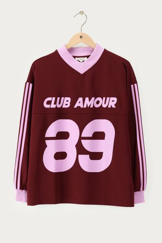 Top à manches longues "Club Amour 89" | - My jewellery - Modalova