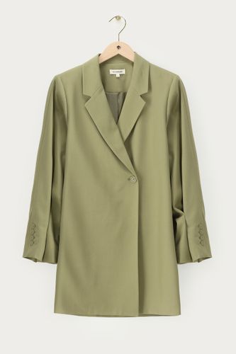 Robe blazer croisée à manches plissées | - My jewellery - Modalova
