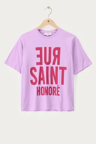 T-shirt lilas 'Rue saint honore' | - My jewellery - Modalova