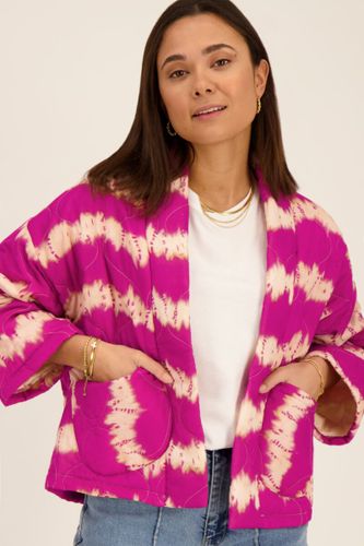 Veste violette avec imprimé tie-dye | - My jewellery - Modalova