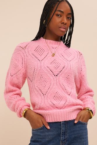 Pull en maille avec motifs ajourés | - My jewellery - Modalova
