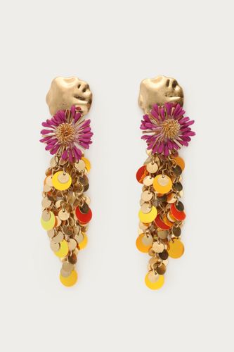 Boucles d'oreilles avec fleurs et pièces | - My jewellery - Modalova