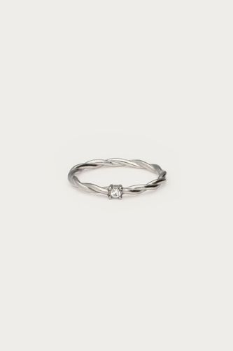 Bague torsadée pierre ice cubes | - My jewellery - Modalova